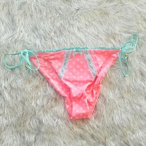 Beach Bunny Pink and Mint Bikini Bottom